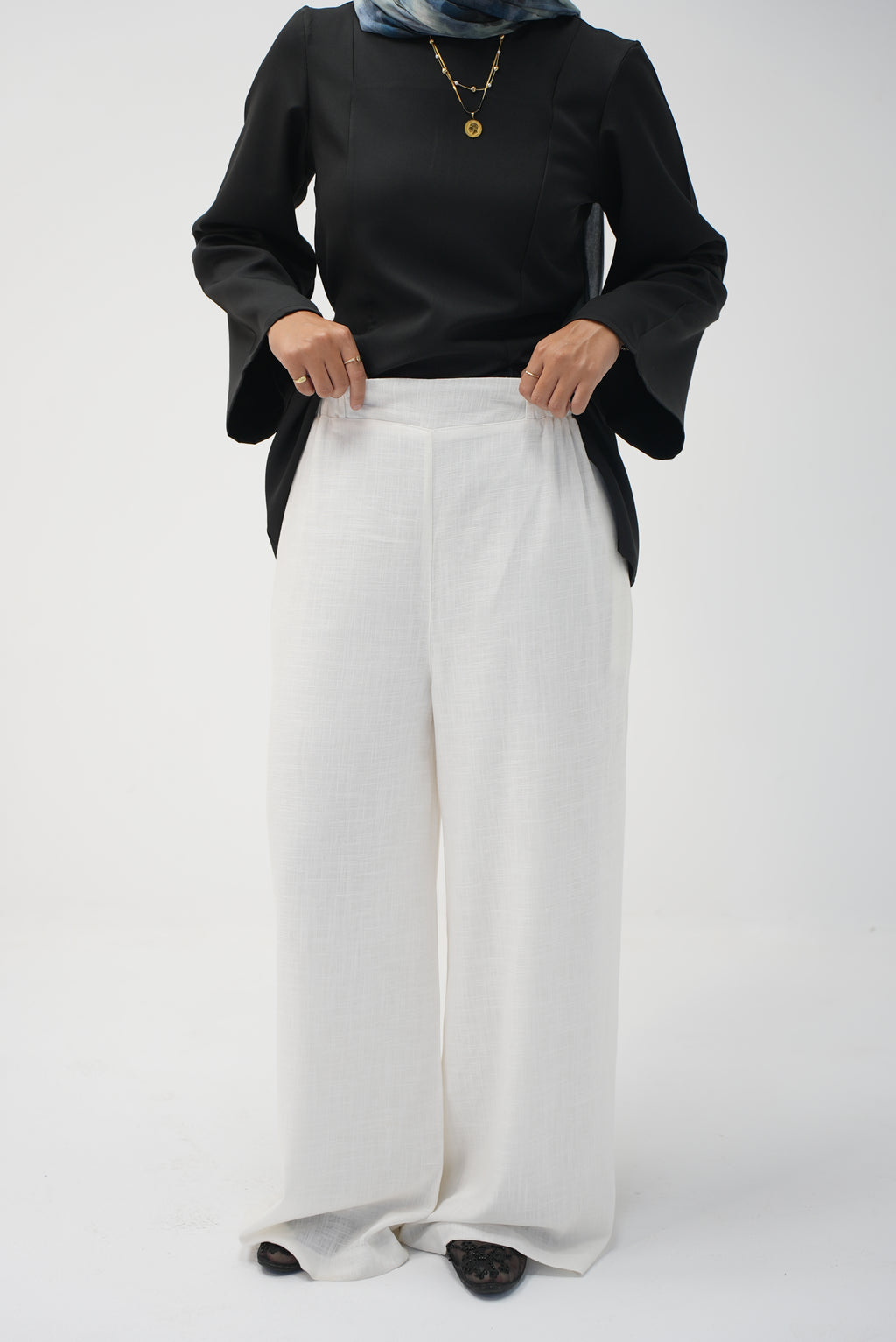 Nawara pants(white)