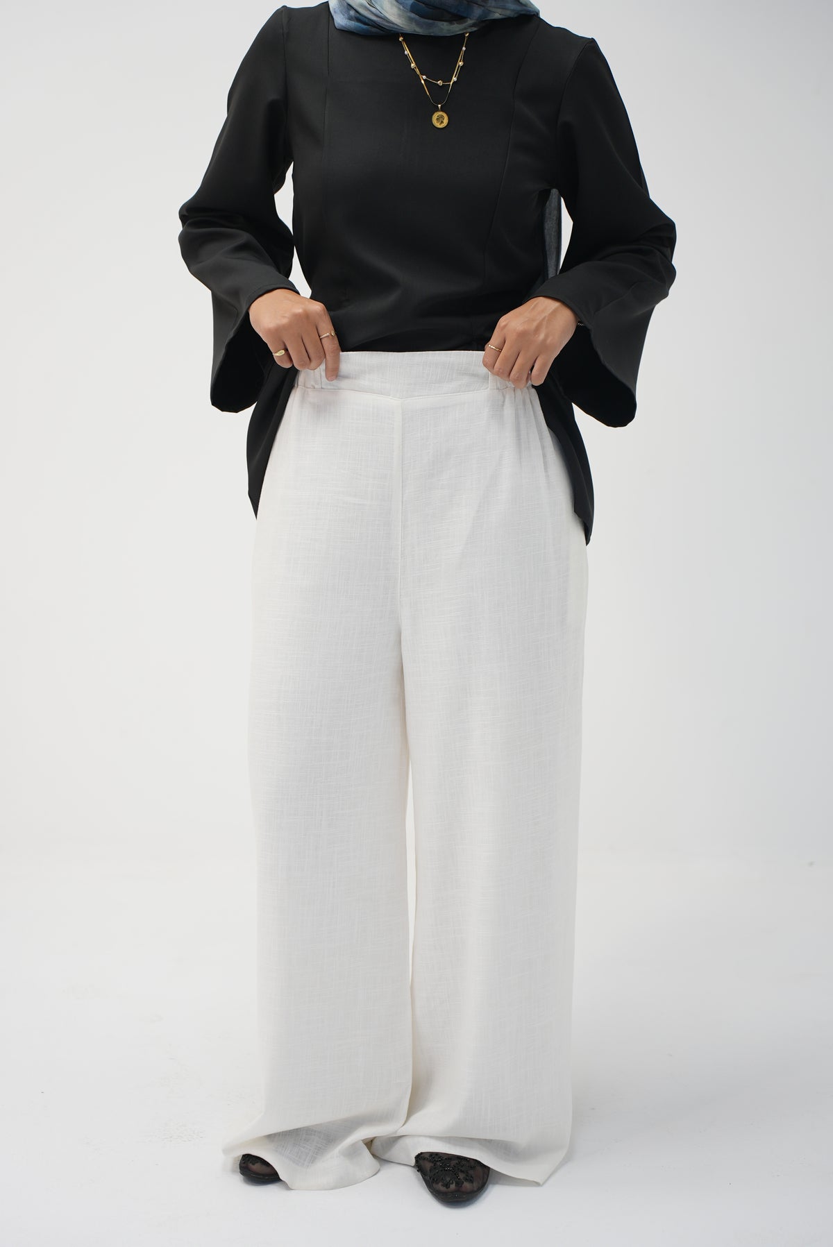 Nawara pants(white)