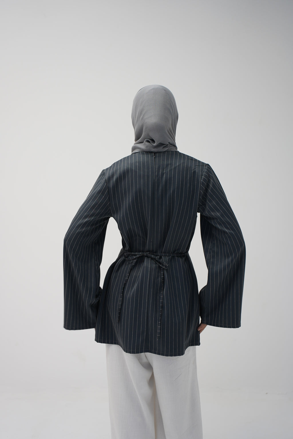 mini octaya (striped dark grey)