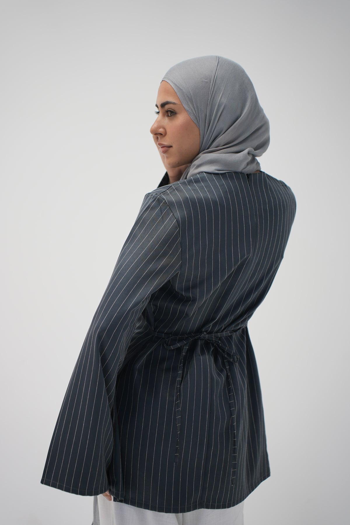 mini octaya (striped dark grey)