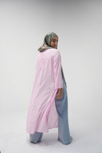 luna slits dress (PINK)