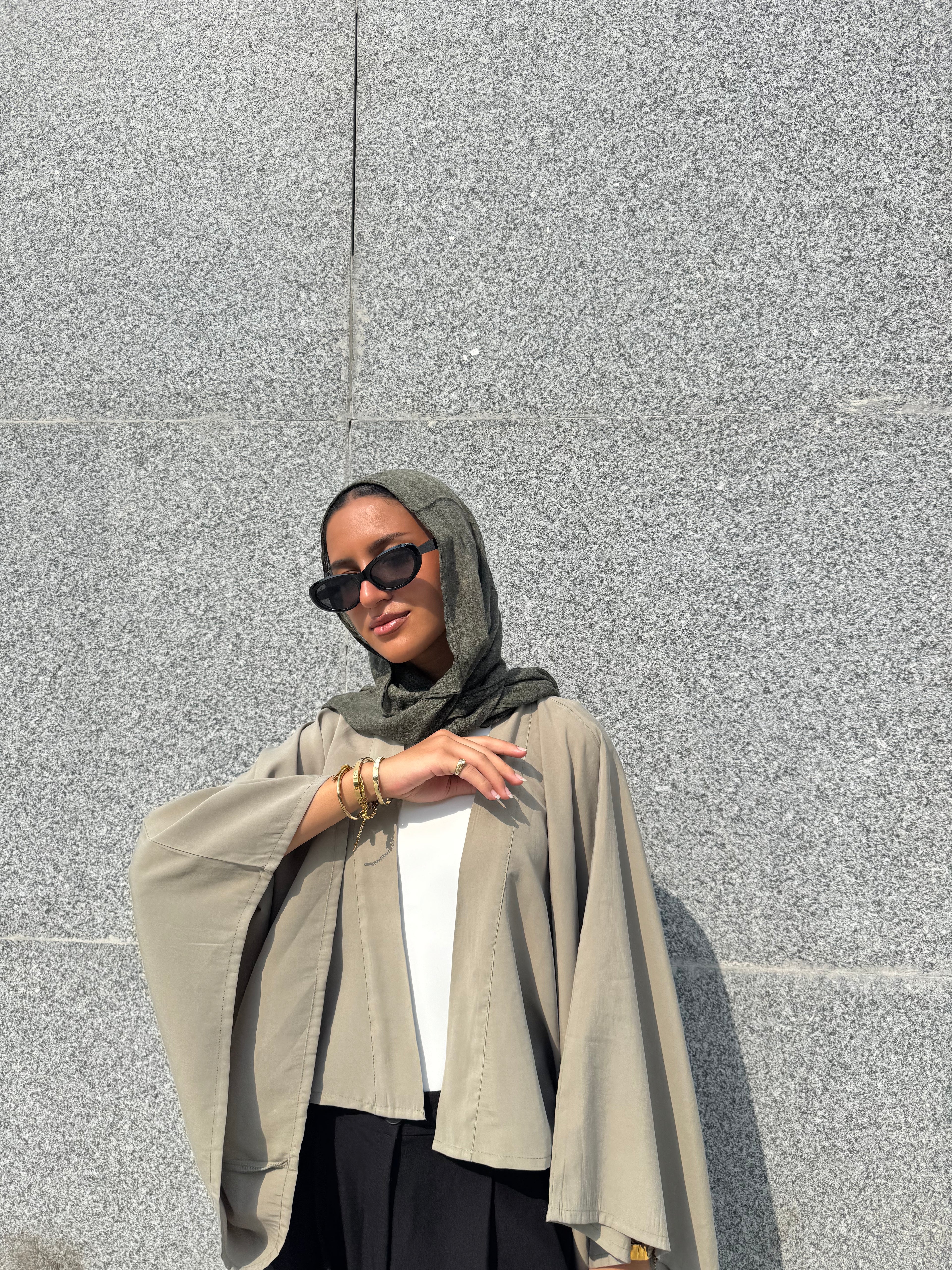 butterfly kimono (olive)