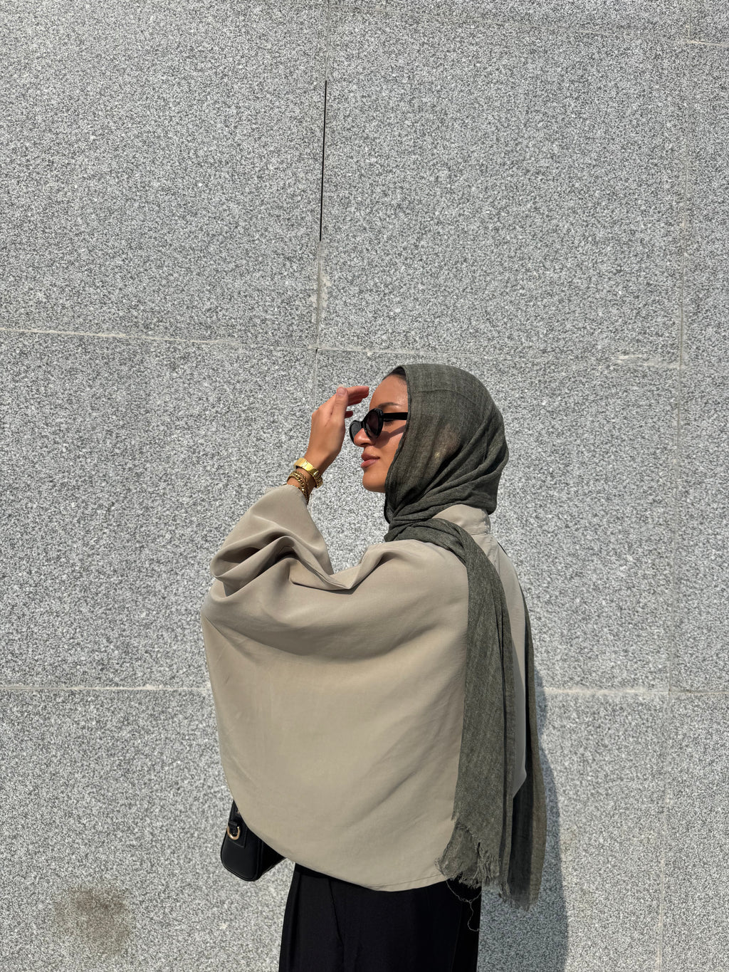 butterfly kimono (olive)