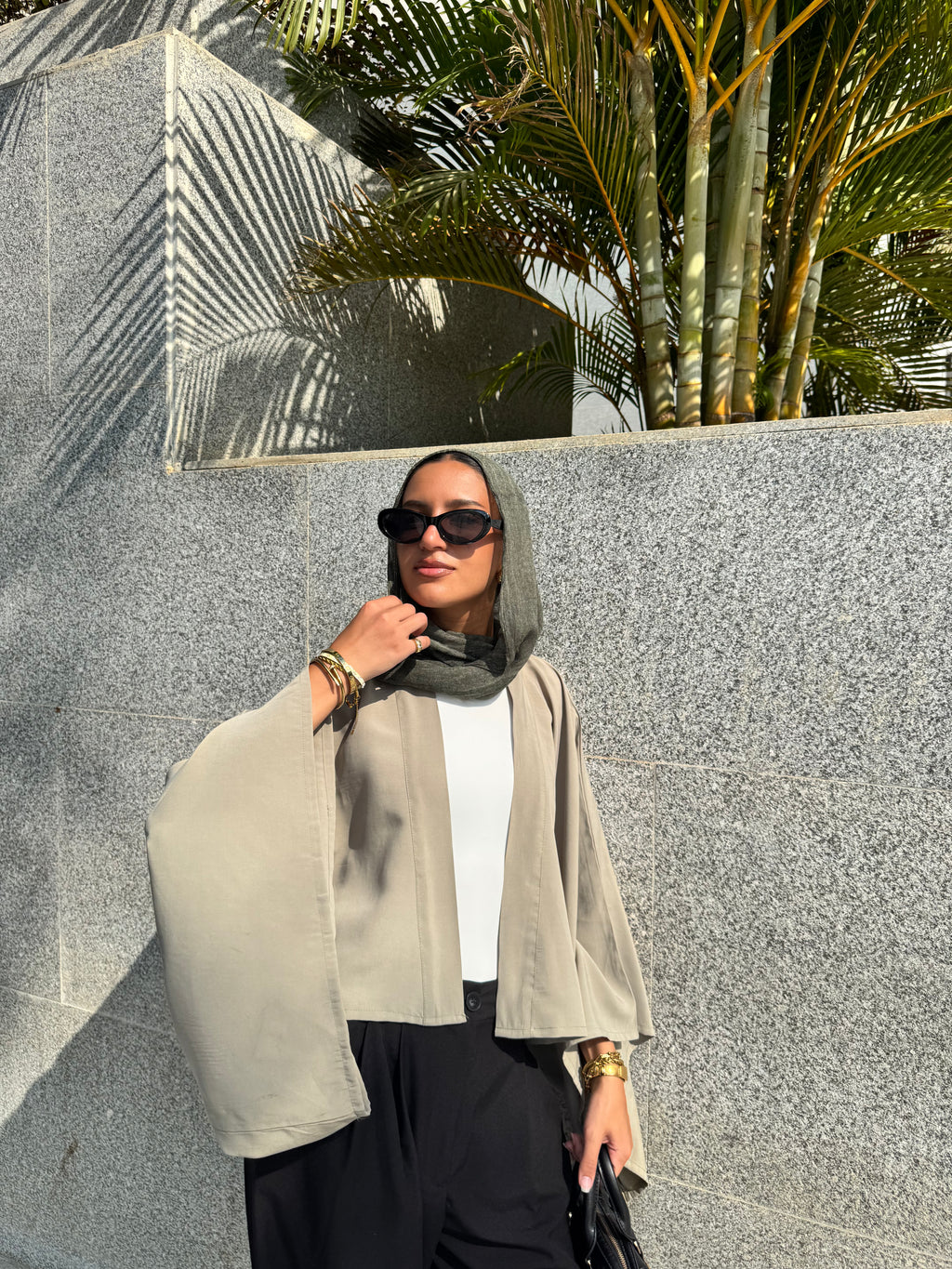 butterfly kimono (olive)