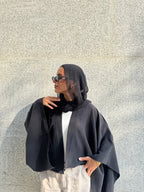 butterfly kimono (black)