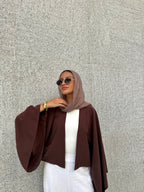 butterfly kimono (brown)