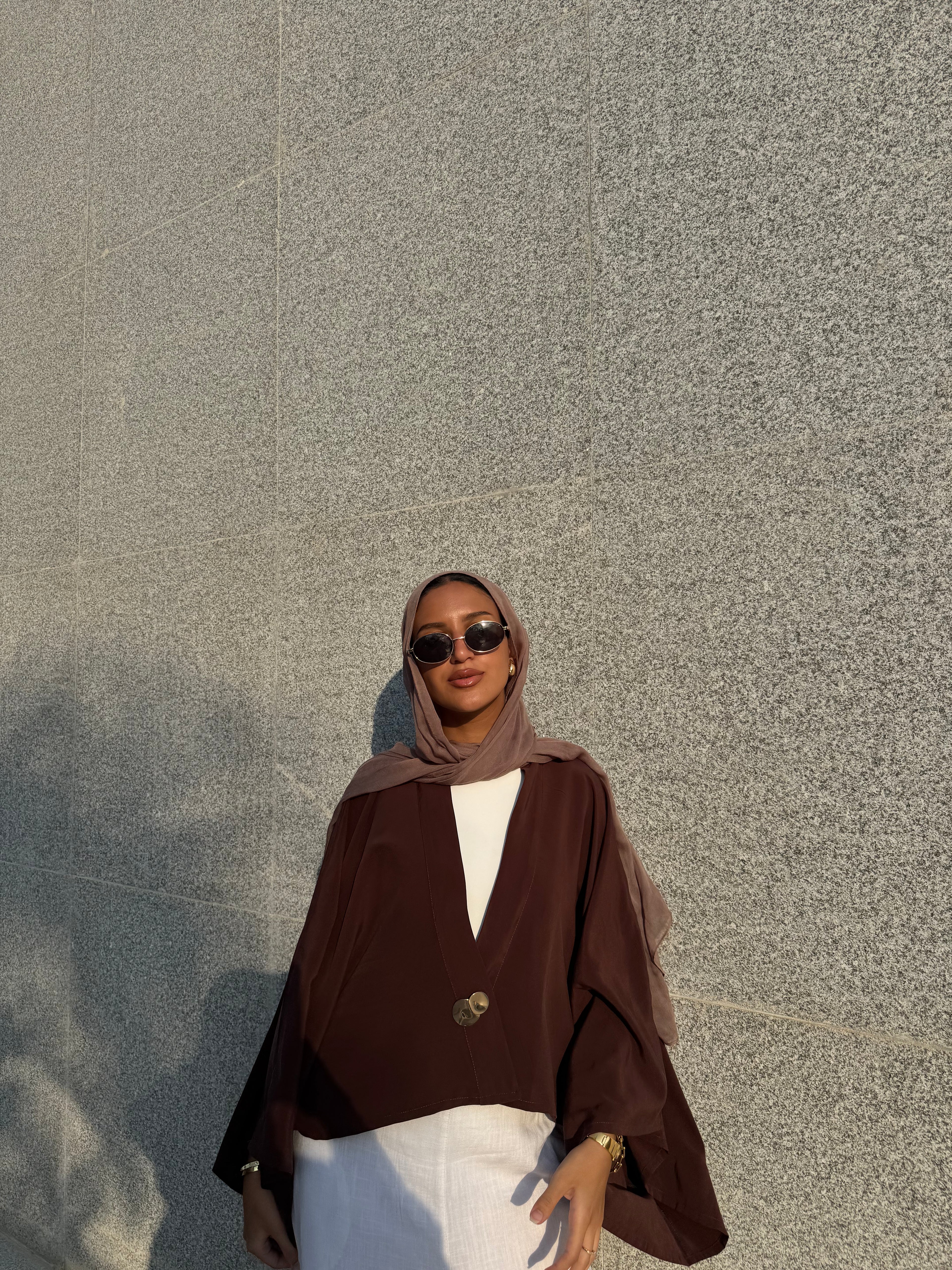 butterfly kimono (brown)