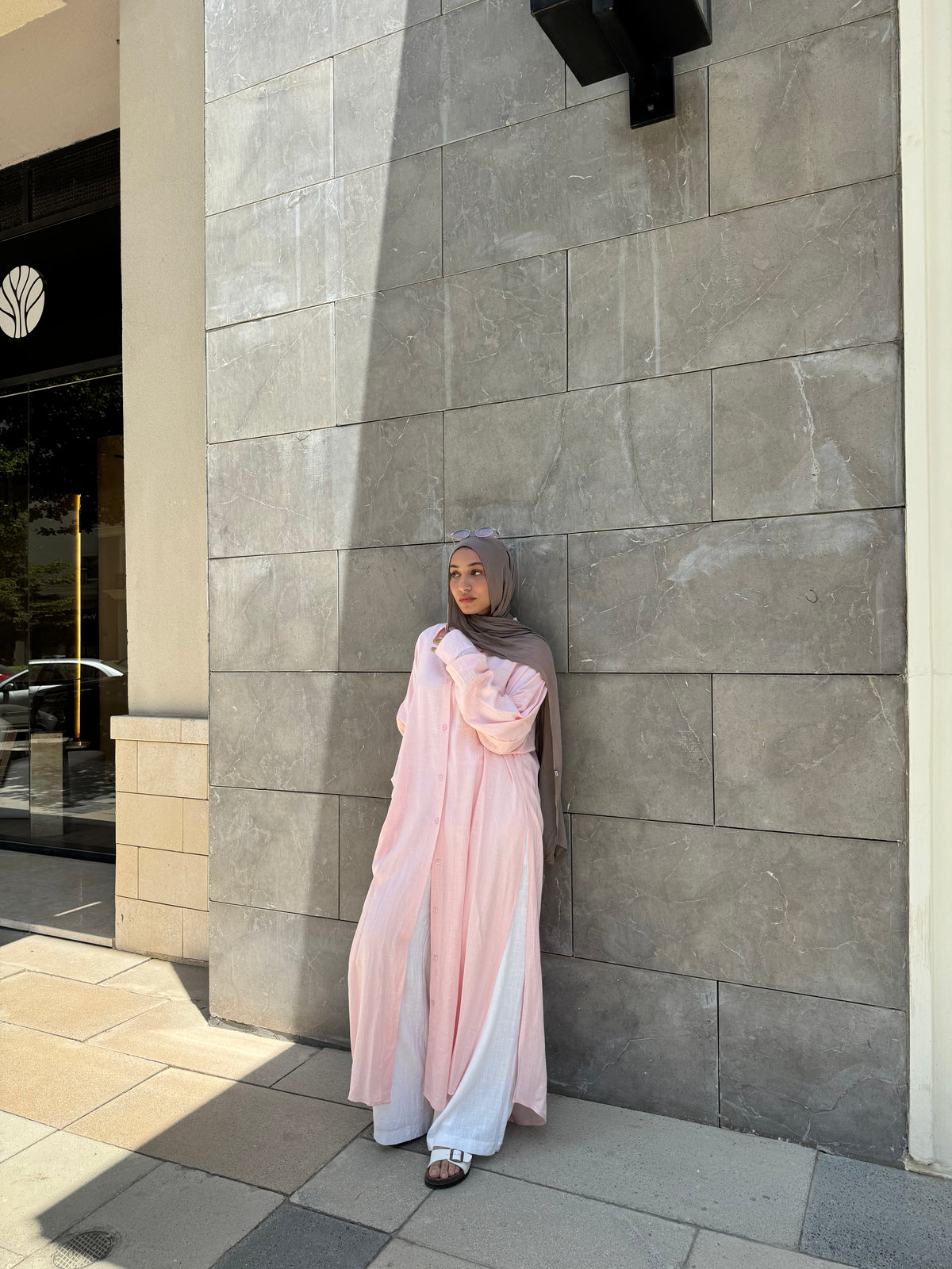 Shirt Dress(pink)