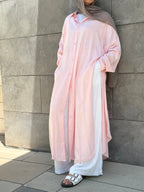 Shirt Dress(pink)