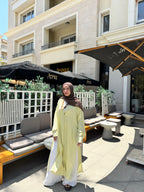 shirt dress(yellow)