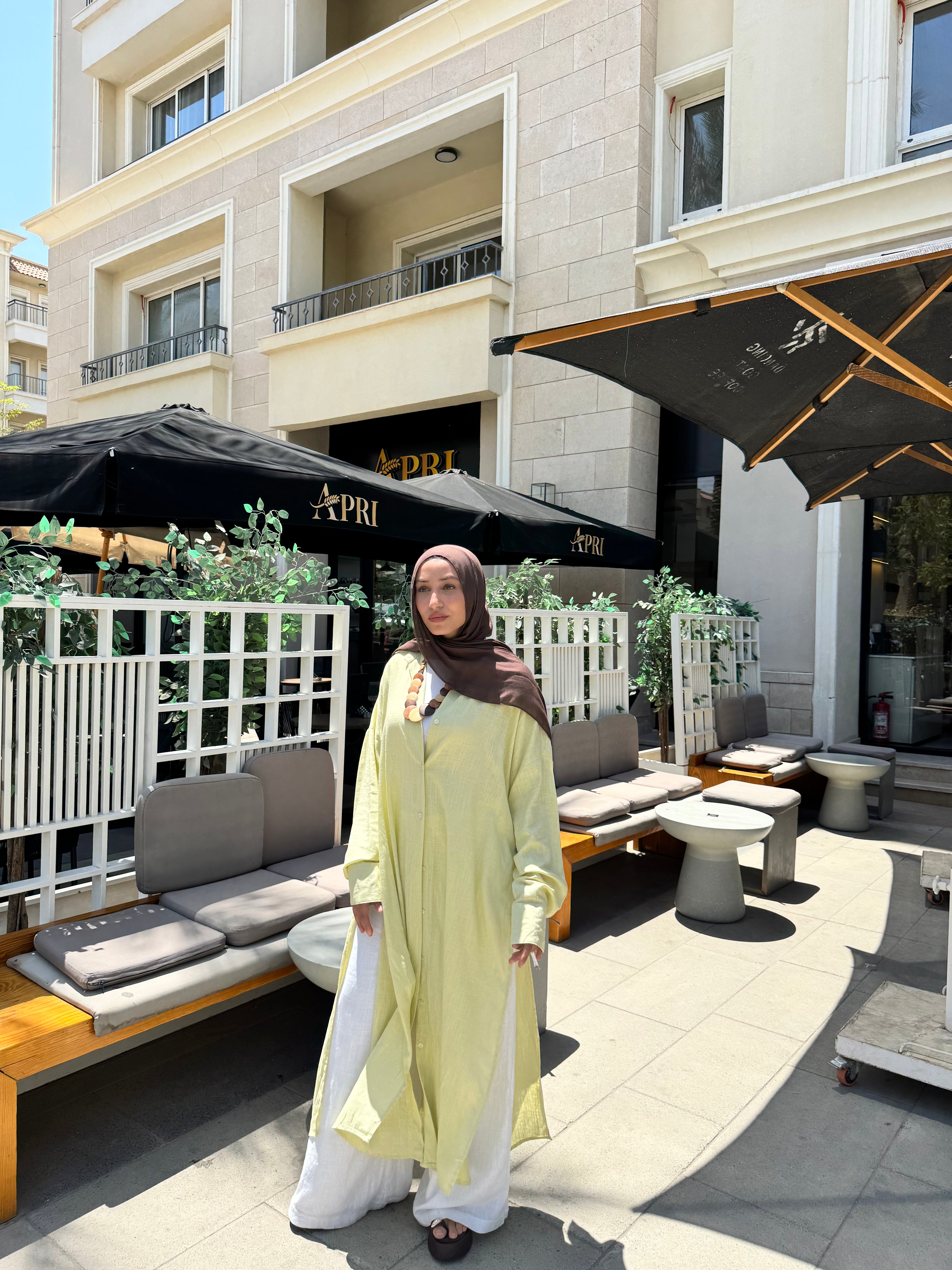 shirt dress(yellow)