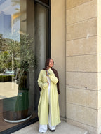 shirt dress(yellow)