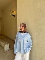 Tayf blouse(baby blue)