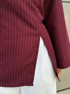 mini octaya (Striped Burgundy)